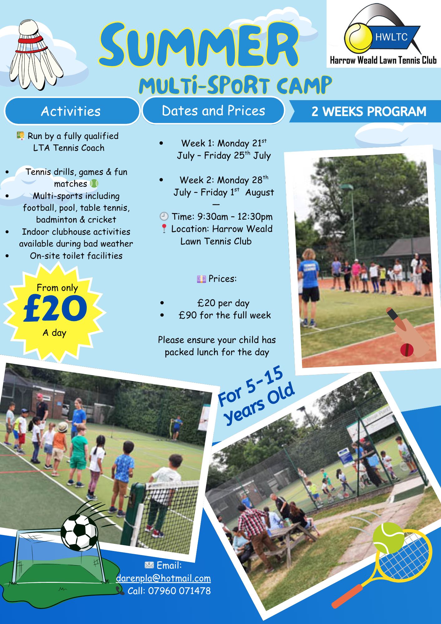 Summer Multi-Sport Camp 2025